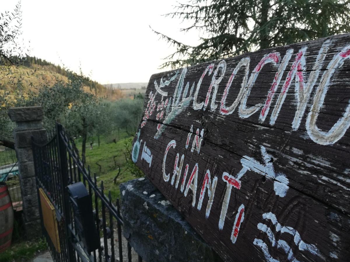 Agriturismo "Crocino In Chianti" 카이오레인챠안티 외부 사진